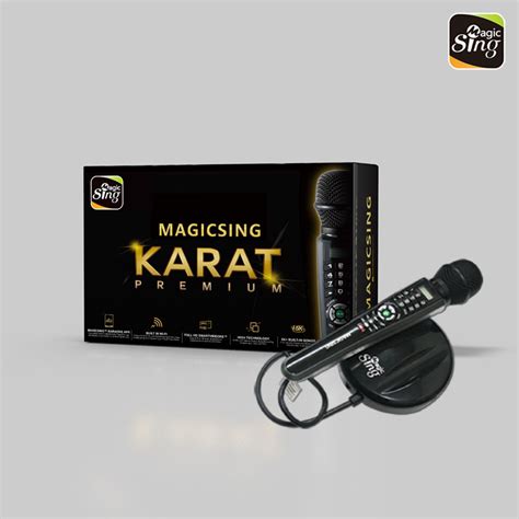 Transform Your Living Room into a Karaoke Studio with Magic Sing Karat Premium